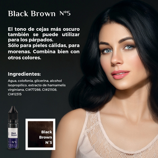 5 BLACK BROWN