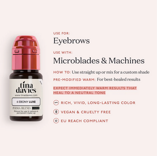 6 Ebony - Tina Davies LUXE  I ❤️ INK