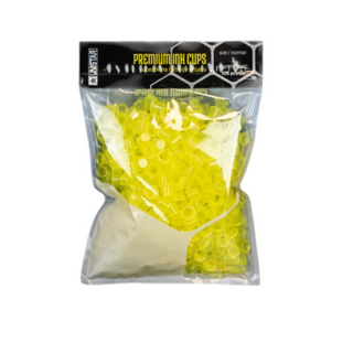 Ink Cups Clear Yellow - 500 pzs.