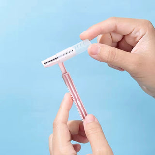 Afeitadora con doble hoja 2 en 1