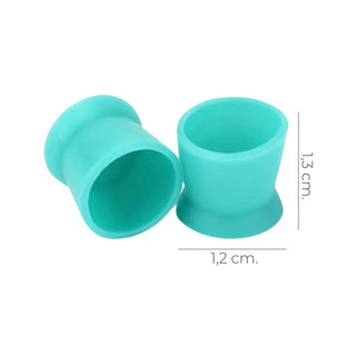 Cups colores de silicona (300 uds.)