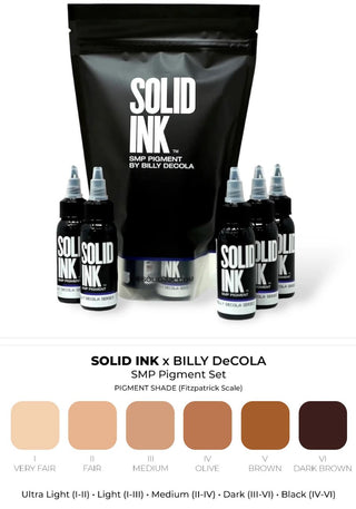 SET 5 - SMP pigments by Billy Decola (30 ml de cada tono)