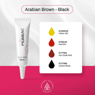 Arabian Brown Black - Microblading