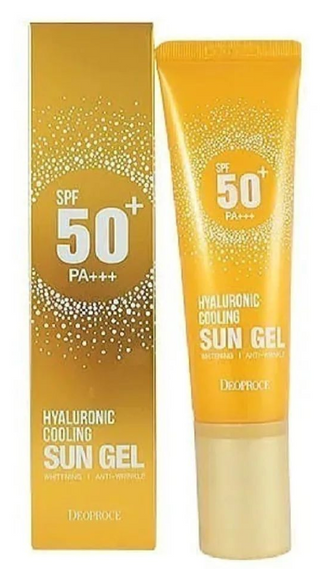 GEL DE PROTECCIÓN SOLAR CON ÁCIDO HIALURÓNICO