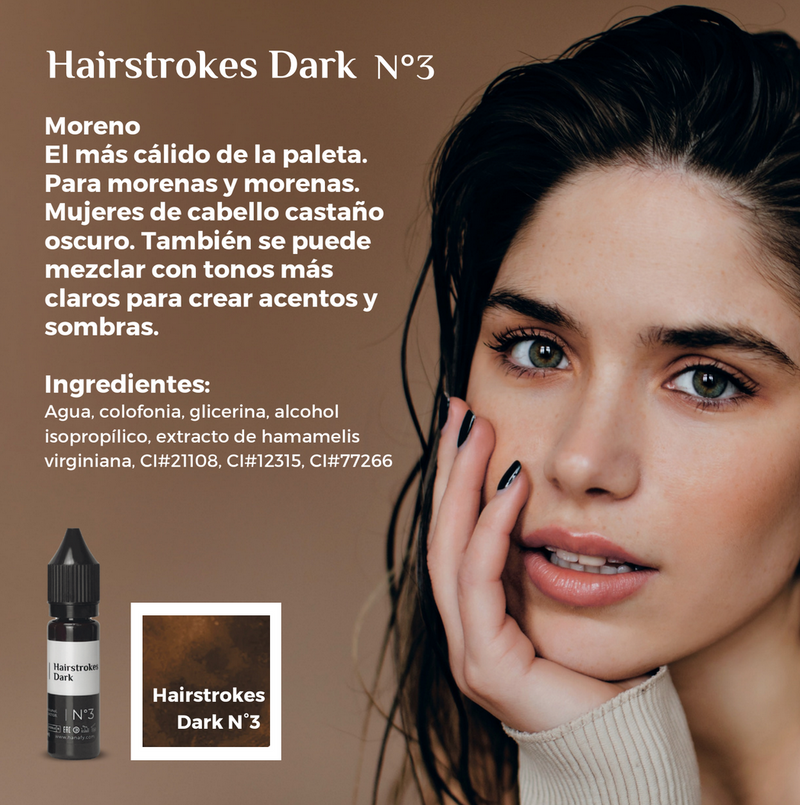 LINEA HAIRSTROKES - 3 DARK