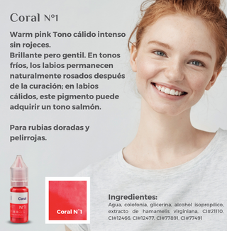 LINEA LABIOS- Nº1 CORAL