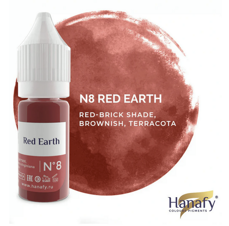 LINEA LABIOS - Nº8 RED EARTH