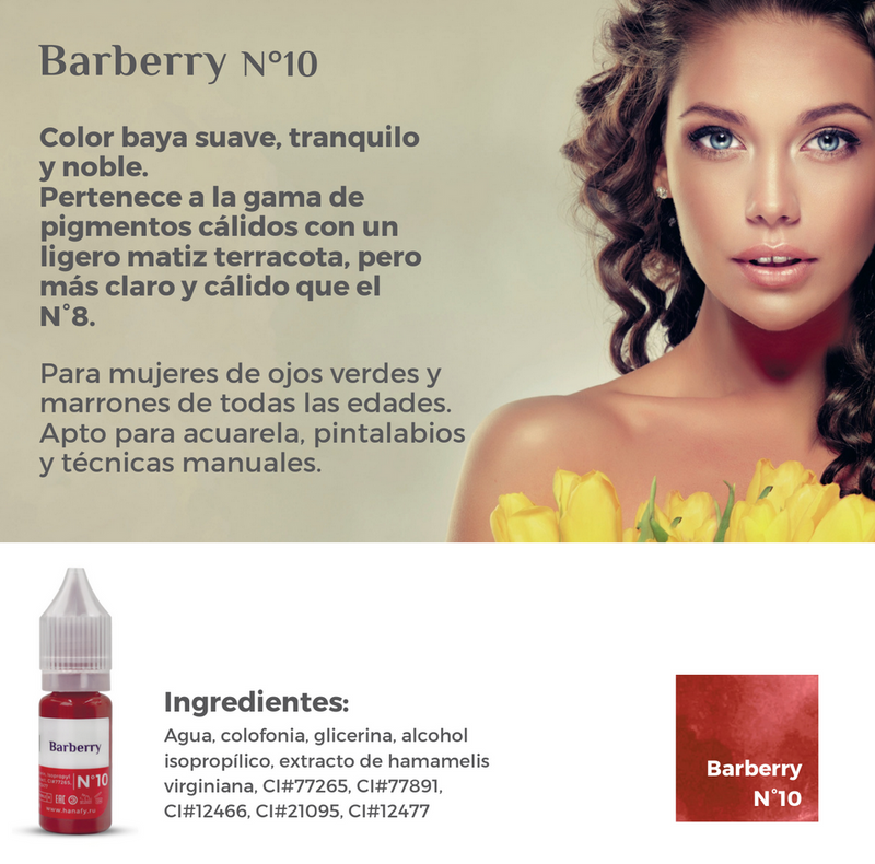 LINEA LABIOS - Nº10 BARBERRY