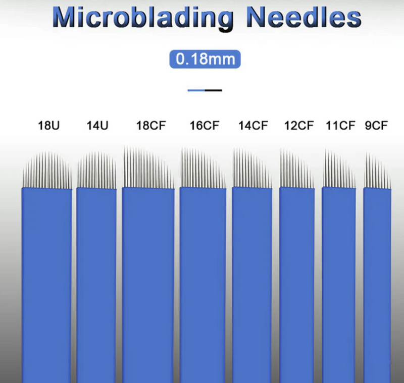 AGUJAS MICROBLADING BIOMASER 1 UNIDAD