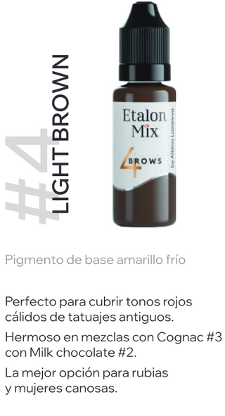 CEJAS HIBRIDOS- #4 LIGHT BROWN