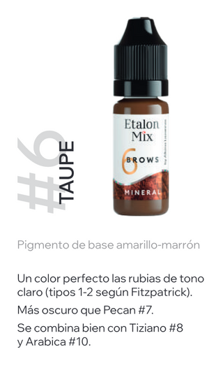 CEJAS MINERALES -#6  TAUPE 10 ML