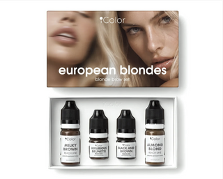 Set European Blondes