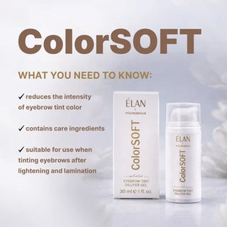 ColorSOFT: Gel diluyente para tinte de cejas