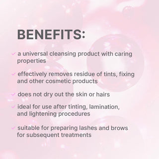 DuoClean: Limpiador profesional de pestañas y cejas