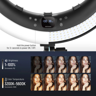 NEEWER RP19H Aro de Luz LED de 19”