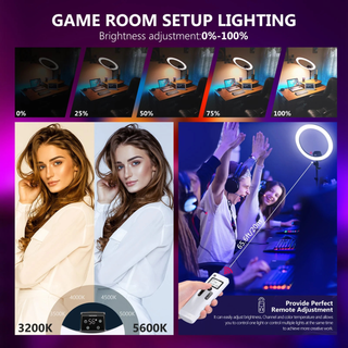 NEEWER SRP18-2.4G Aro de Luz LED de 18”