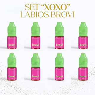 Set "XoXo" Labios Brovi