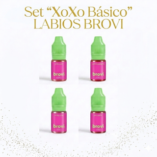 Set "XoXo Básico" Labios Brovi