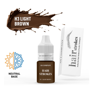 H3 – Light Brown (HairStrokes)