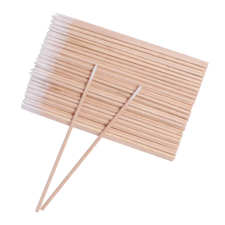 Palo de Madera con Algodón