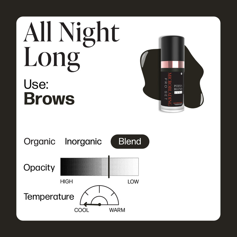 MICROBLADING PRO SET - ALL NIGHT LONG 10 ML