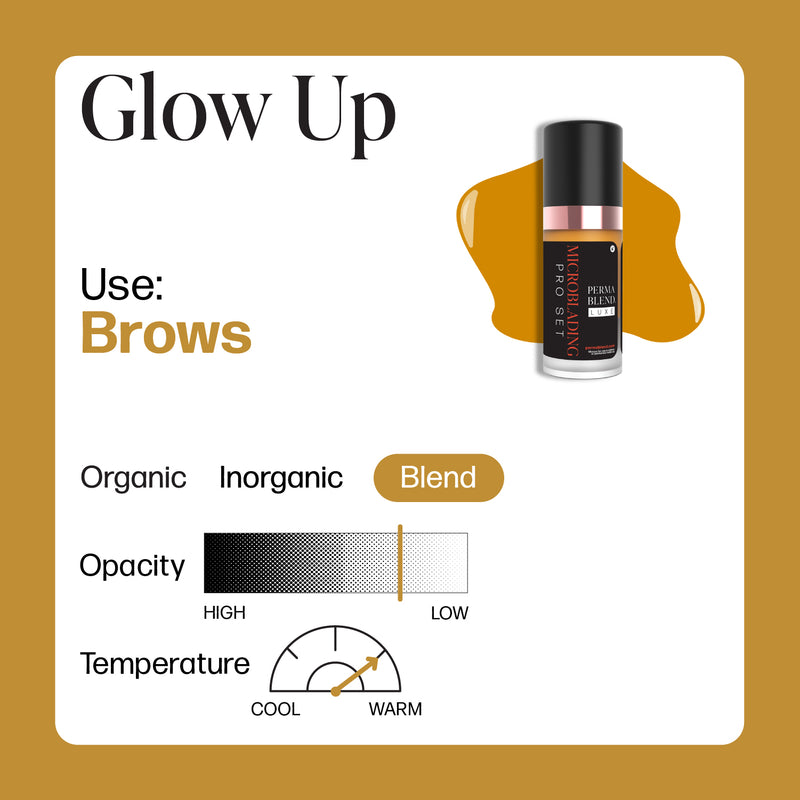 MICROBLADING PRO SET - GLOW UP 10 ML