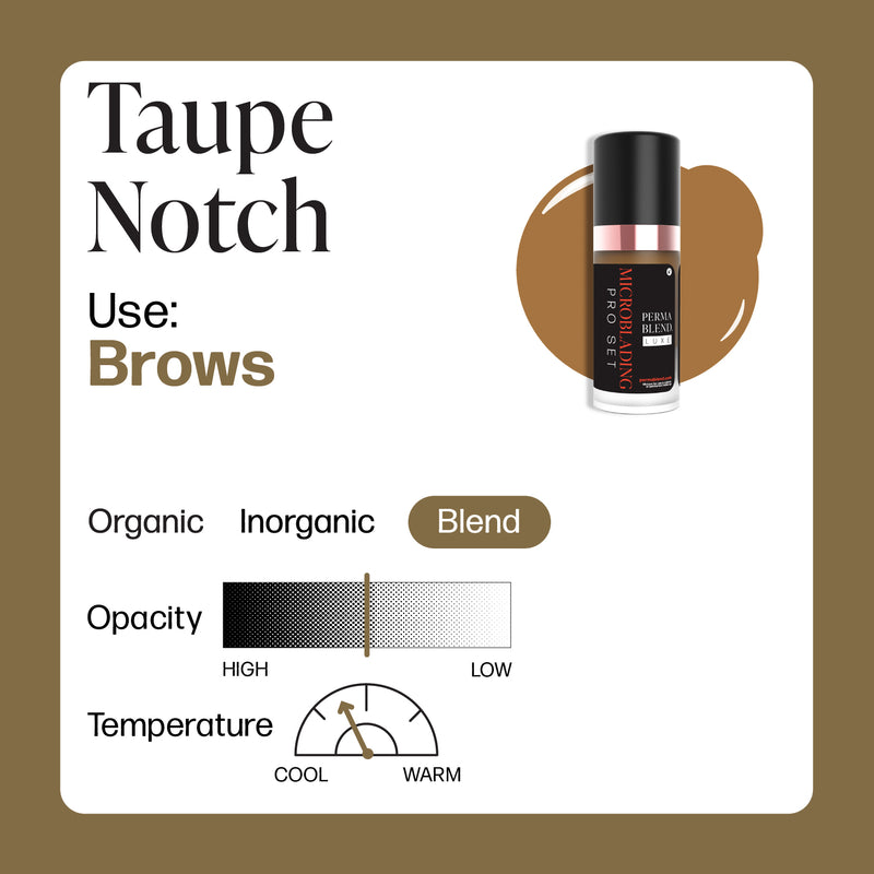 MICROBLADING PRO SET - TAUPE NOTCH 10 ML