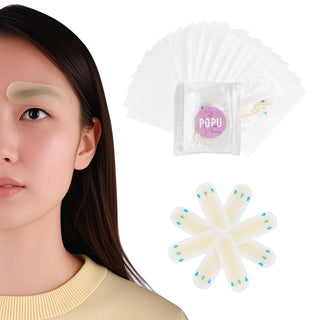 Pegatina de práctica para transferencia de cejas de imitación PMU POPU