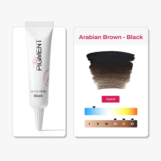 Arabian Brown Black - Microblading